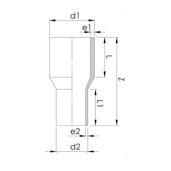 REDUCER PE100