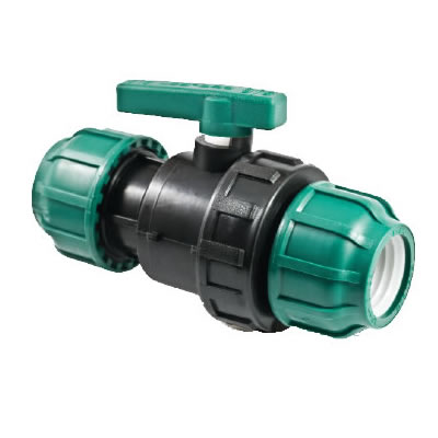 PE COUPLING BALL VALVE PN 10